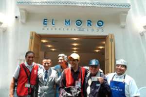 Visiting Churreria El Moro