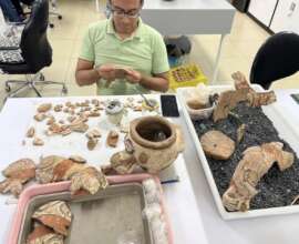 Artifacts being restored