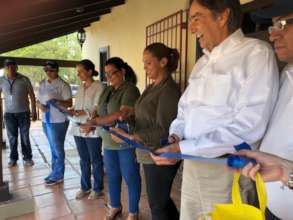 Ribbon cutting ceremony