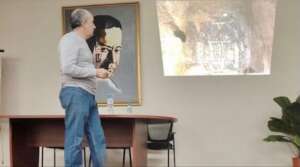 Dr. Mayo speaking at the University of Panama