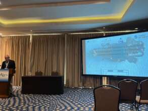 Carlos Mayo at Pan American Ceramics Congress