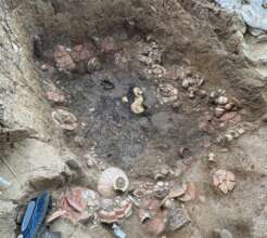 High status burial in tomb 3
