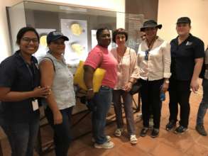 Dr. Mercedes Guinea of FEC with members of INAC.