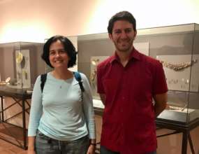 Dr. Julia Mayo and Minister Ivan Eskildsen