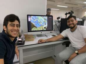 Antonio and Delvis, students from UTP