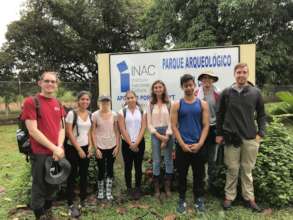 Worcester Polytechnic students in El Cano