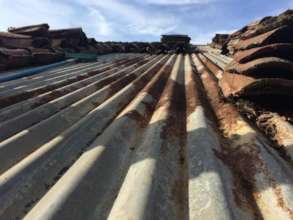 zinc sheet before waterproofing treatment