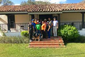 Getting ready to begin renovation work