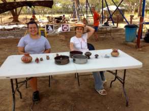 Dr. Mercedes Guinea and intern Katherinne Cheva wa