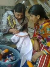 learning embroidery
