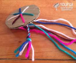 producing colorful arm braces and necklaces