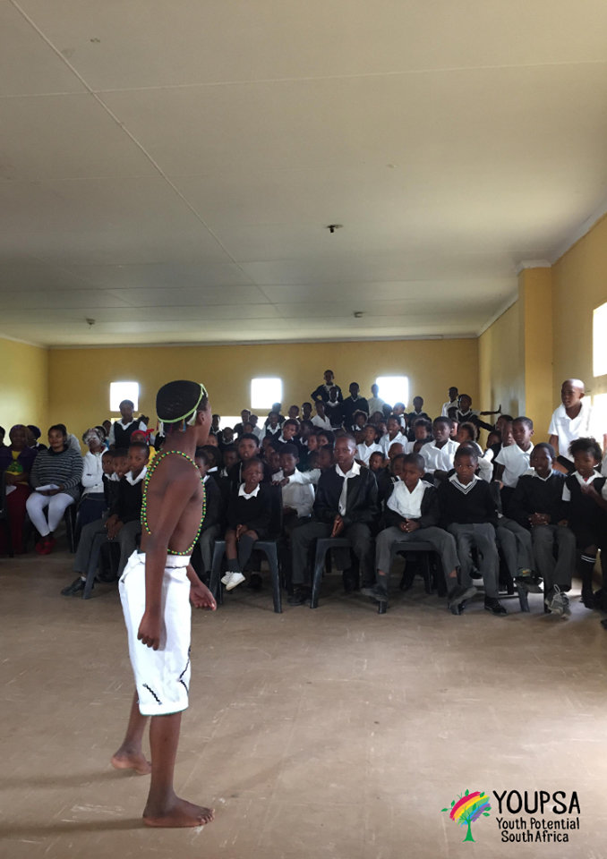 Support a class of at-risk South African children