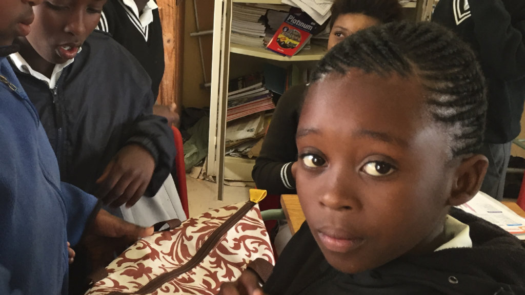 Support a class of at-risk South African children