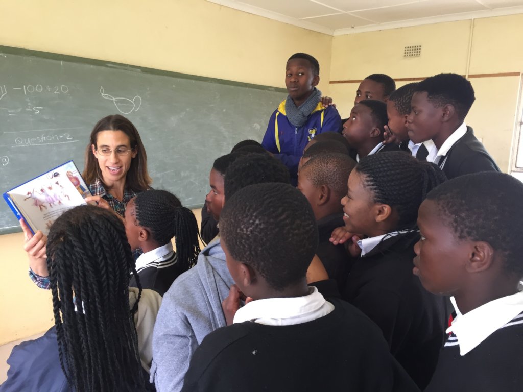 Support a class of at-risk South African children