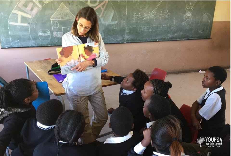 Support a class of at-risk South African children