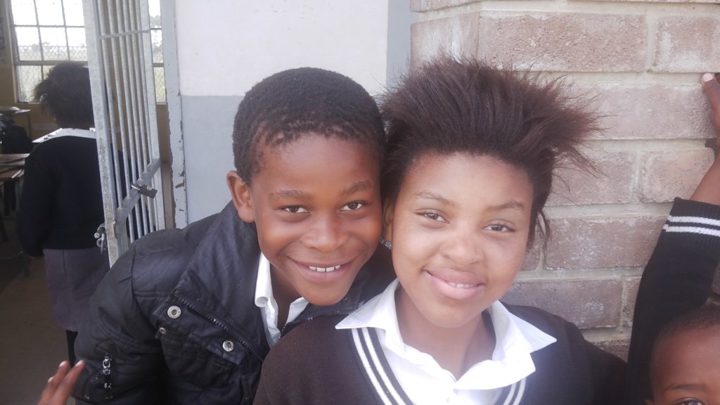 Support a class of at-risk South African children