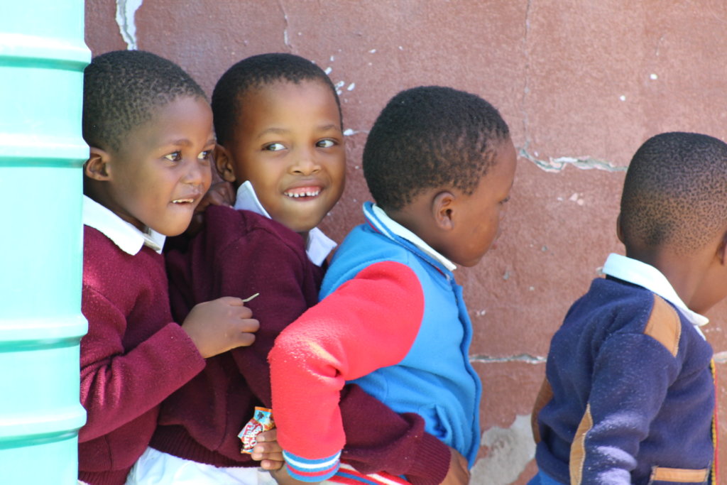 Support a class of at-risk South African children