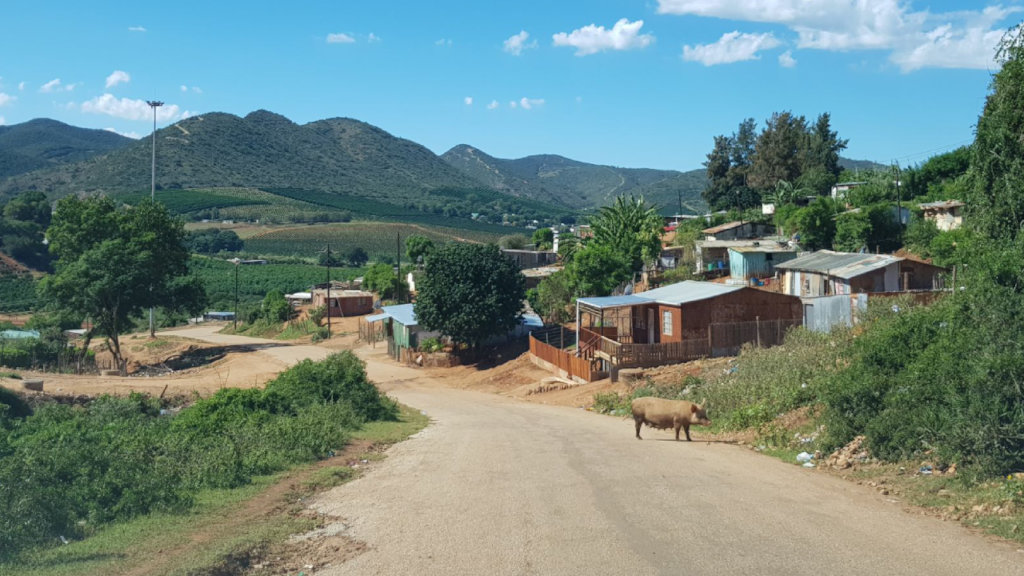 Support a class of at-risk South African children