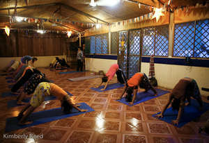 Yoga therapy at TLC