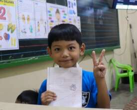 Dereck gets a gold star for his work