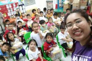 Daycare Students from Tanza 1 Daycare Center