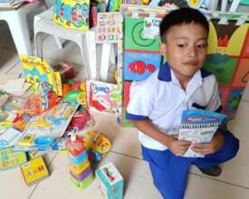 This young learner will have more fun in class