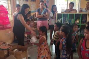 The HBI Social Worker spearheaded the distribution