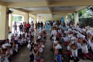 125 Dampalit School children with health kits