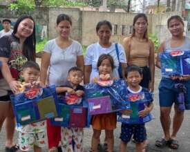 Kids of Payatas were also reached by the project