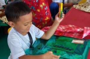 New School Supplies Makes a Daycare child happy