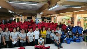 500 Lupang Pangako Students received school needs