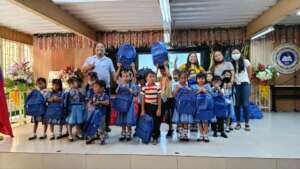 School bags & supplies made possible by your help