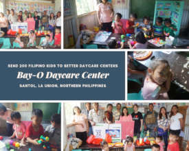 Bay-O: Provided Daycare Materials and Equipment