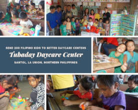 Tubaday: Photos of Daycare Materials Distribution