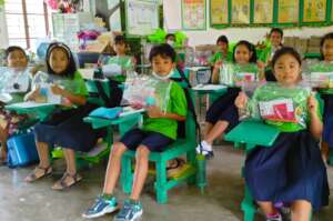Children Supported with School Supplies