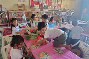 Educational Toys given now used by young learners