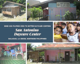 San Antonino Daycare Center in Balaoan, La  Union