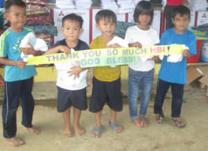 Basig, La Union Daycare Students Say Thank You
