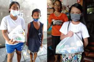 Relief goods through GlobalGiving donations