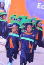 Our Kids wearing their Graduation Day