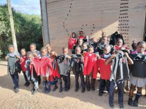 Children appreciate new uniforms