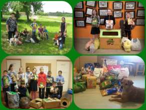 Children from schools and orphanage visiting us