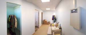 The look of the building from inside
