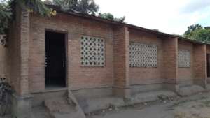 Chilimba School classroom outside view