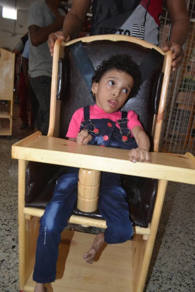 Treatment of 500 Yemeni handicapped children