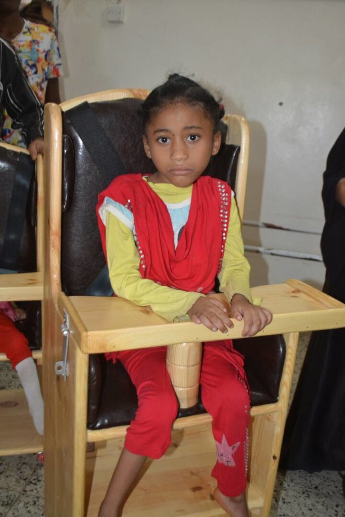 Treatment of 500 Yemeni handicapped children