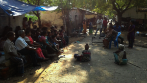 CREATING AWARENESS AMONG A GROUP OF GYPSIES