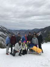 Team on the Summit of Mt. Willard