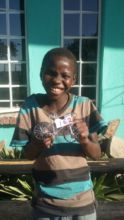 Andile created his first wire bicycle