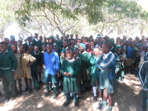 Our outreach kids joined us after school.